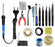 Hillgrove Electronic 12in1 Professional Mobile Soldering and Desoldering Equipment Tool Machine Combo Kit Set with Flux Paste and Wire 60 W Temperature Controlled (Conical, Flat, Pointed, Round Tip)