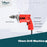 Hillgrove HGCM522M3 With All Purpose 10mm Drill Machine for Making Holes in Metal/Wood/Concrete Pistol Grip Drill