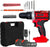 Hillgrove Electric Rechargeable Wireless Mini Cordless Charging Screw Drilling Wall Hole Battery & Charger Power Drill Machine Kit Set for Home Use )