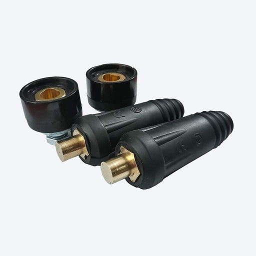 Hillgrove HGACC41M2 Welding Soldering Plug Adapter and Socket for Welding Machine Rapid Fitting Cable Connector (Male & Female)