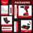 Hillgrove HGCM1381M2 All in One Electric 10mm 20V Power Drill Electrical Hand Drilling Machine Tool Box Tools Kit Set for Home