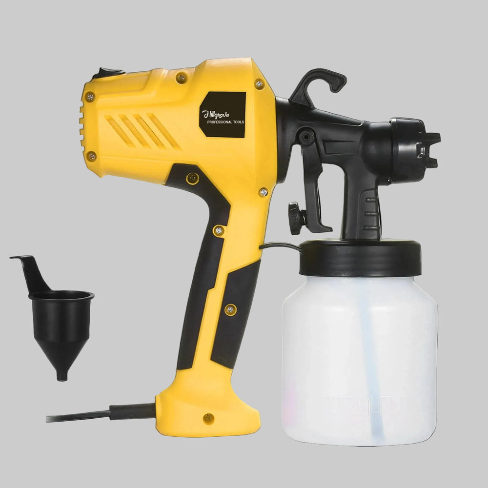 Hillgrove HGCM588M1 Heavy Duty Professional DIY 400W with Copper Nozzle Paint Sprayer Gun Machine for Bike/Wall Painting/Wood/Home/Professionals HVLP Sprayer (Multicolor)
