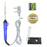 Hillgrove 4in1 25W Soldering Iron Kit | 5 Meter Soldering Wire | Soldering Flux | Stand 25 W Simple (Flat Tip)