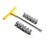 Hillgrove HGCM532M2 13Pcs Hex T-Handle Socket Spanner Wrench Set for Automobiles/Bike/Car Repair Tools Kit Socket Set