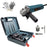 Hillgrove HGCM1010M3 20mm Hammer Impact Drill Machine Forward/Reverse Rotation with 100MM Angle Grinder,Drill Chunk(13mm),SDS Adapter,Gloves, 3Pcs SDS Plus Bits for Making Holes in Metal/Wood/Concrete Hammer Drill (20 mm Chuck Size, 750 W)