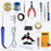 Hillgrove HGCM105M3 Electric 14in1 Mobile Soldering Equipment Tool Machine Glue Gun Combo Kit Set with Digital Multimeter 25 W Simple (Flat Tip)