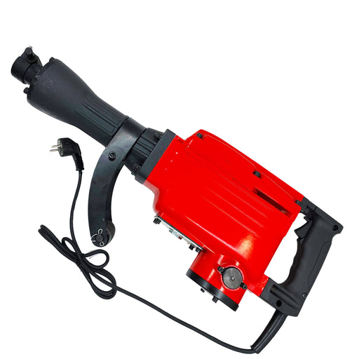 Hillgrove HGCM1068M3 1800 Watt Heavy Duty Demolition Chisel+Hammer Concrete Breaker Drill Machine with 2 Bits for Breaking Concrete Road/Wall/Hammer Drill