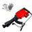 Hillgrove HGCM1069M3 1800 Watt Heavy Duty Demolition Chisel+Hammer Concrete Breaker Drill Machine with Safety Gloves and 2 Bits for Breaking Concrete Road/Wall/Hammer Drill