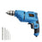 Hillgrove HGCM1089M3 All Purpose 500W Drill Machine with 5Pcs HSS Drill Bits for Making Holes in Metal/Wood/Concrete with Reverse Rotaion and Variable Speed Pistol Grip Drill (10 mm Chuck Size)