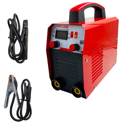 Hillgrove HGCM1210M1 225Amp Arc Force Control, AC, Anti Stick, Hot Start Function Rod Digital Display IGBT Based VRD Technology MMA Inverter Welding Kit Machine