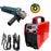 Hillgrove HGCM1215M1 225Amp Arc Force Control, AC, Anti Stick, Hot Start Function With 100MM Wheel Diameter Angle Grinder Digital Display IGBT Based VRD Technology MMA Inverter Welding Kit Machine