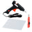 Hillgrove HGCM1327M2 Electric 20W Hot Glue Gun With 15Pcs Hot Melt Glue Sticks and Utility Knife for Craft, Art, Decoration Work Standard Temperature Corded Glue Gun (7 mm)