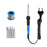 Hillgrove HGCM1338M1 2in1 Professional Mobile Soldering Iron Equipment Tool Machine Combo Kit Set with Solder Wire 60 W Temperature Controlled  (Conical, Flat, Pointed, Round Tip)