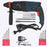 Hillgrove HGCM1362M1 1200W 100% Copper Winding 26mm Rotary Hammer Impact Gun Chipping Hammering Drilling Breaker Drill Machine Kit Set