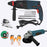 Hillgrove HGCM1365M1 1200W 100% Copper Winding 26mm Rotary Hammer Impact Gun Chipping Hammering Drilling Breaker Drill Machine Kit Set with Angle Grinder