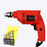 Hillgrove HGCM1370M1 600W 10mm 100% Copper Winding Electric Mini Screw Drilling Wall Hole Small Power Drill Machine Kit Set for Home Use with Reverse Forward Function