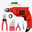 Hillgrove HGCM1378M1 600W 10mm 100% Copper Winding Electric Mini Screw Drilling Wall Hole Small Power Drill Machine Kit Set for Home Use with Reverse Forward Function