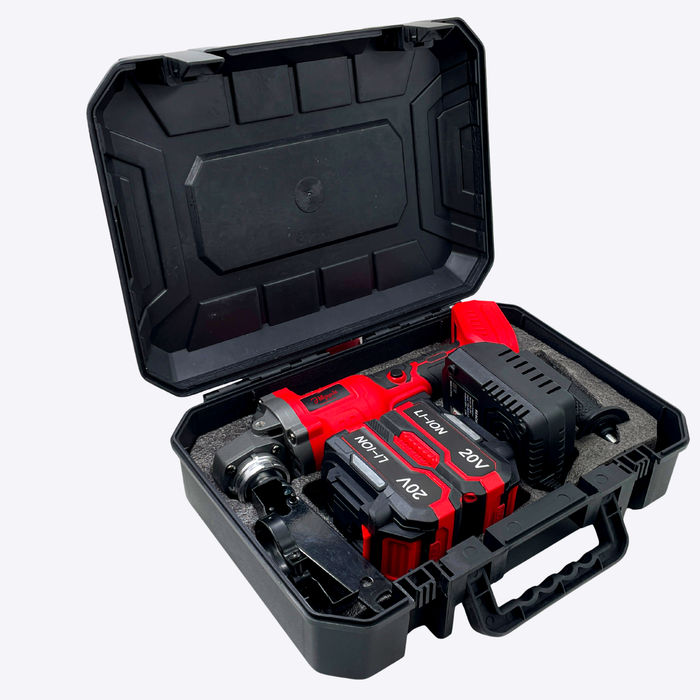 Hillgrove HGCM1387M2 4inch Cordless Hand Battery Angle Grinder Drill Wall Cutter Grinding Glender Cutting Machine