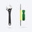 Hillgrove HGCM169M2 Universal Multi-Function Professional 8 inch with 0-26mm Opening Capacity Adjustable Wrench with 2in1 Screwdriver