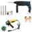 Hillgrove HGCM490M1 20mm Hammer Impact Drill Machine Forward/Reverse Rotation with Angle Grinder,Drill Chunk(13mm),SDS Adapter,Gloves, 3Pcs SDS Plus Bits for Making Holes in Metal/Wood/Concrete Hammer Drill (20 mm Chuck Size, 750 W)