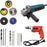 Hillgrove HGCM946M1 4inch Professional Heavy Duty Angle Grinder with 10mm Power Drill Machine and 5Pcs Cutting , Polishing and Grinding Wheels