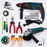 Hillgrove HGCM1396M1 1200W 100% Copper Winding 26mm Rotary Hammer Impact Gun Chipping Hammering Drilling Breaker Drill Machine Kit Set with Angle Grinder