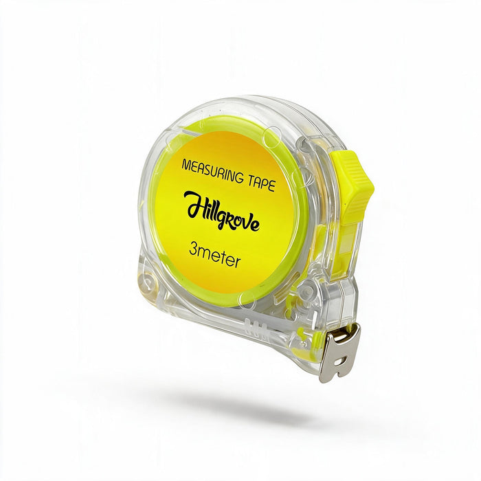 Hillgrove HGACC7M1 3 Meter Steel Blade with Auto-Lock Function Measurement Tape (3 m)