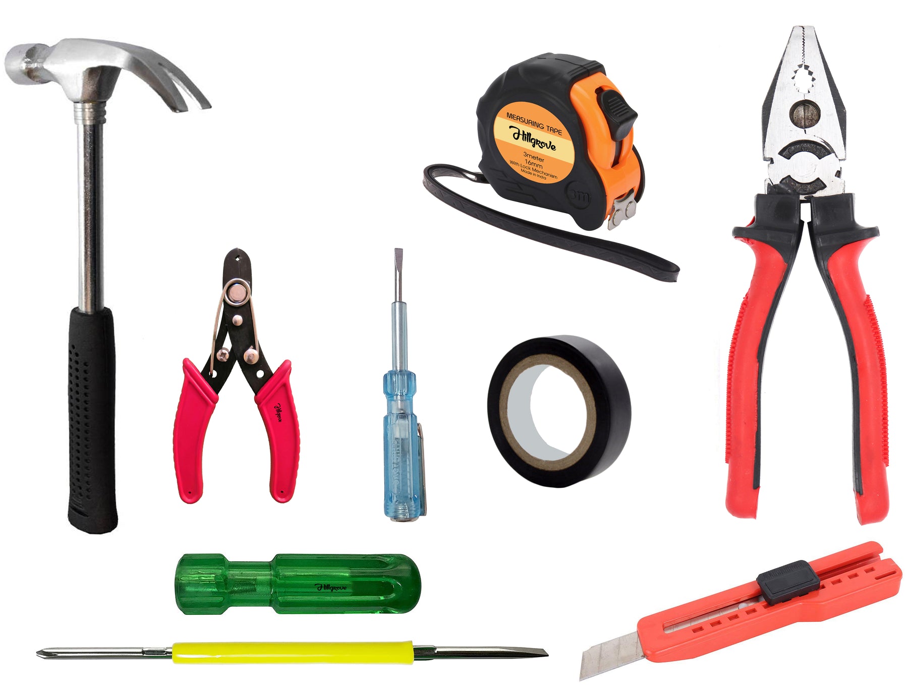Hillgrove Hand Tool Kit (8 Tools)