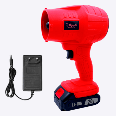 Hillgrove HGCM1388M1 20V Cordless Electric Air Blower Air Hawa Machine Motor Dust Cleaner Radial Air Blower (Cordless)